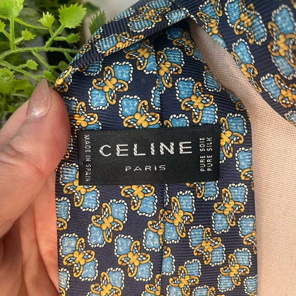 CELINE Silk Tie - pristine - Picture 2 of 4